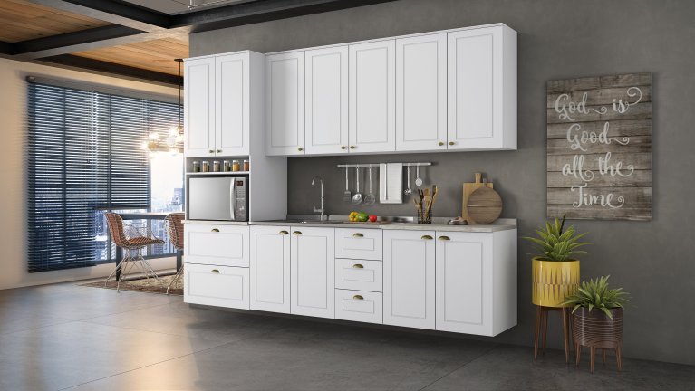  Cozinha Americana Branco HP 24.5