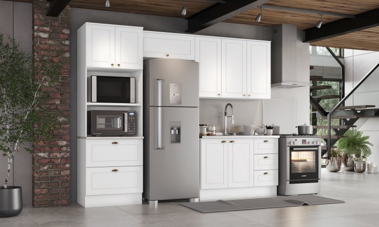 Cozinha Americana Branco HP 24.2