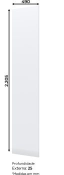 Lateral 490 mm