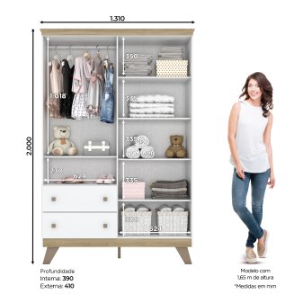 I125-190 - Branco/Jequitibá HP