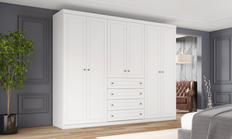 Americano 06 Portas Branco HP
