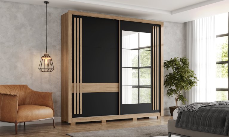 Aston Jequitibá/Preto HP Espelho