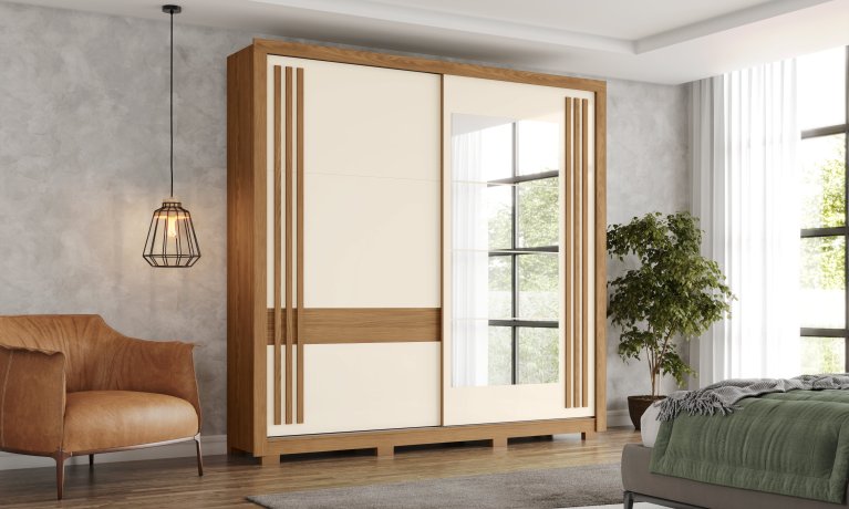 Aston Nature/OffWhite Espelho