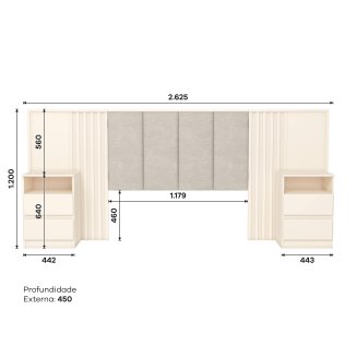 D610-506 - Off White/Linho