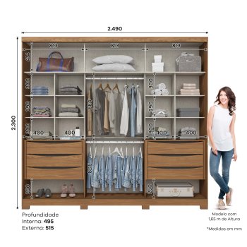Guarda-Roupa Fazano 