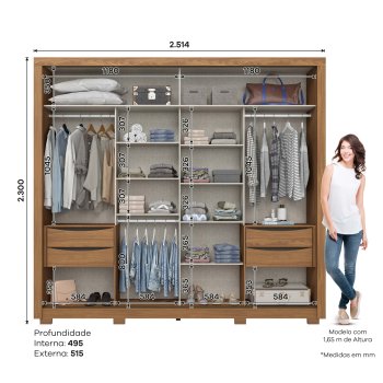 Guarda-Roupa Medelín 