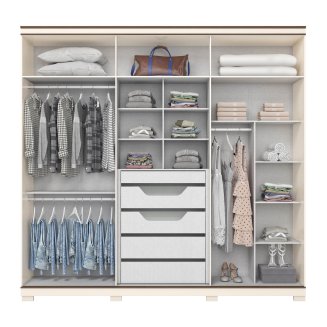 D284-176 - Off White/Castanho