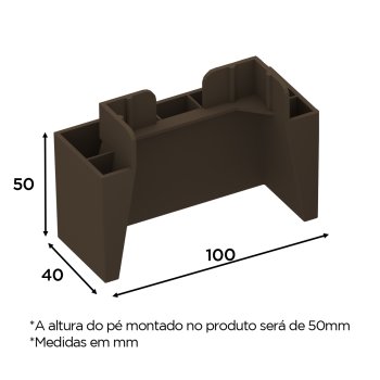 Plastic feet kit 8 units