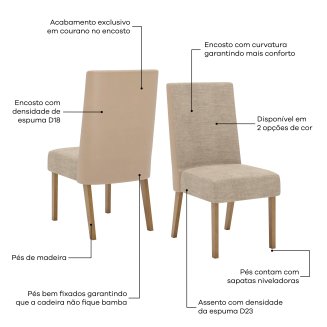S33-536 - Corano Bege/Creme