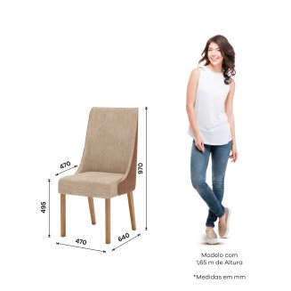 S36-535 - Corano Caramelo/Creme